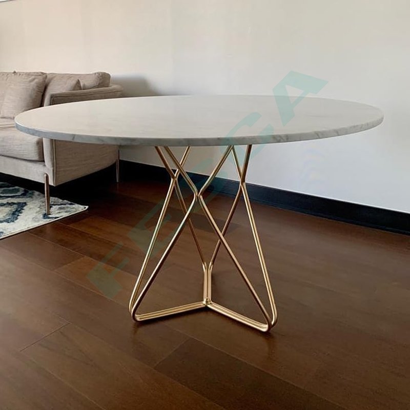 Snowy Marble Table 93